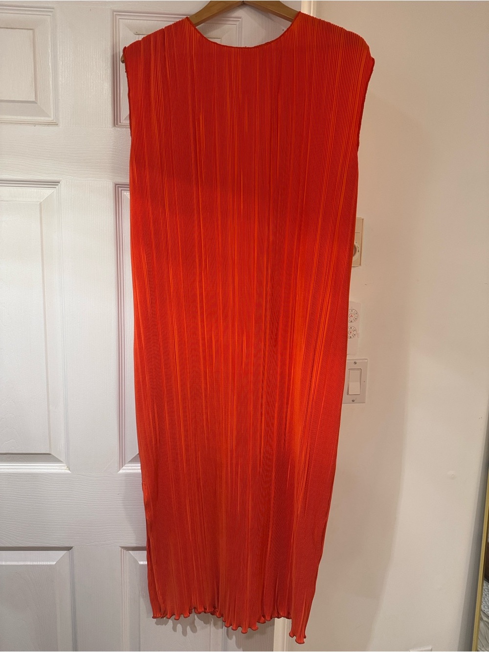 Ali Golden Pleated Tank Dress